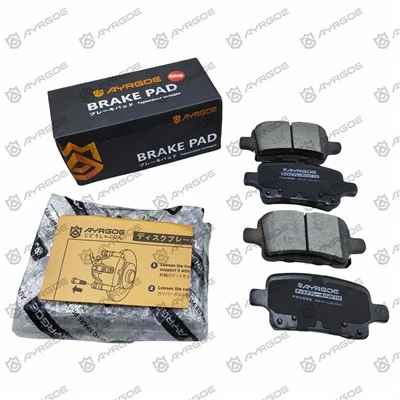 PN 0 886 спирачни накладки за Chevrolet Equinox 2.0T и Malibu 1.5T 2.5L