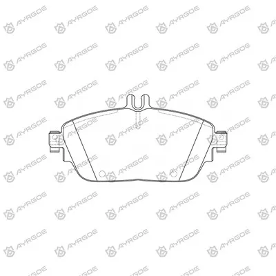 PN31009 спирачни накладки за VW Polo Classic 6v2